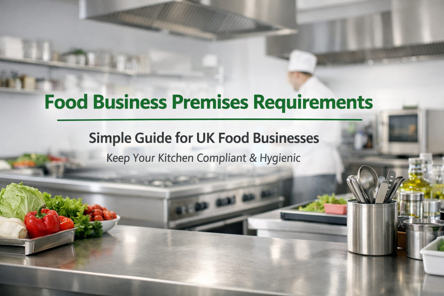 Food business premises requirements made simple for UK food businesses