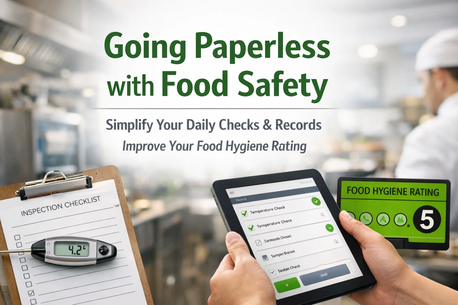 Improve Your Food Hygiene Rating with Digital Food Safety