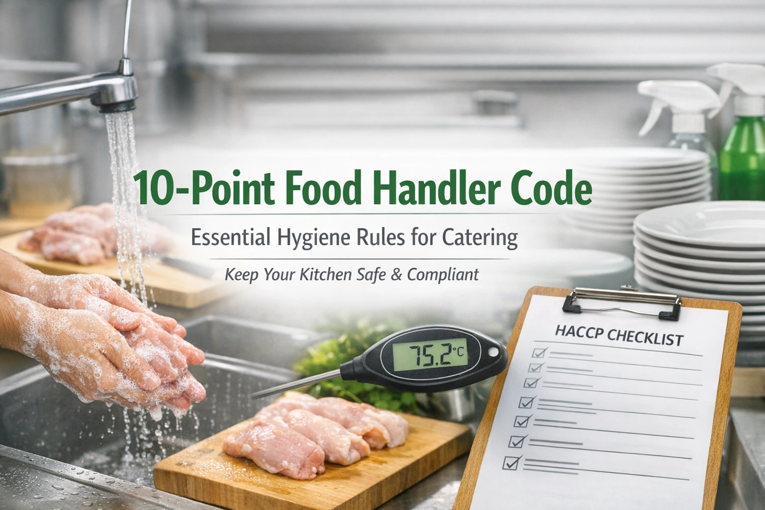 10-Point Food Handler Code for UK Food Safety