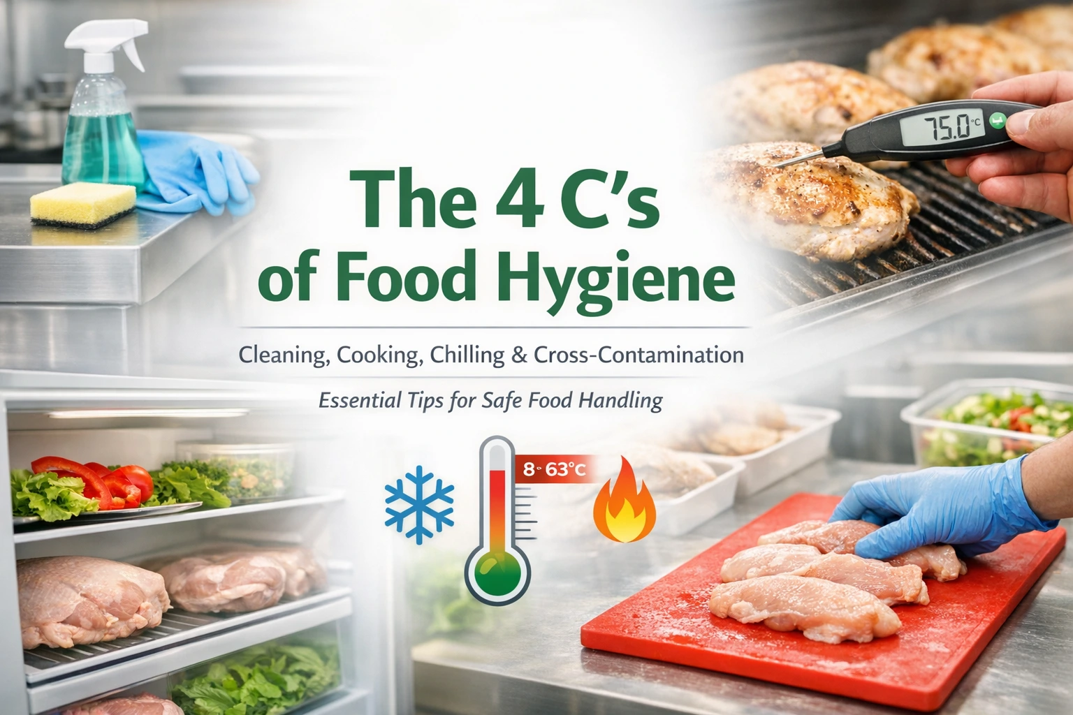 The 4 C’s of Food Hygiene Explained