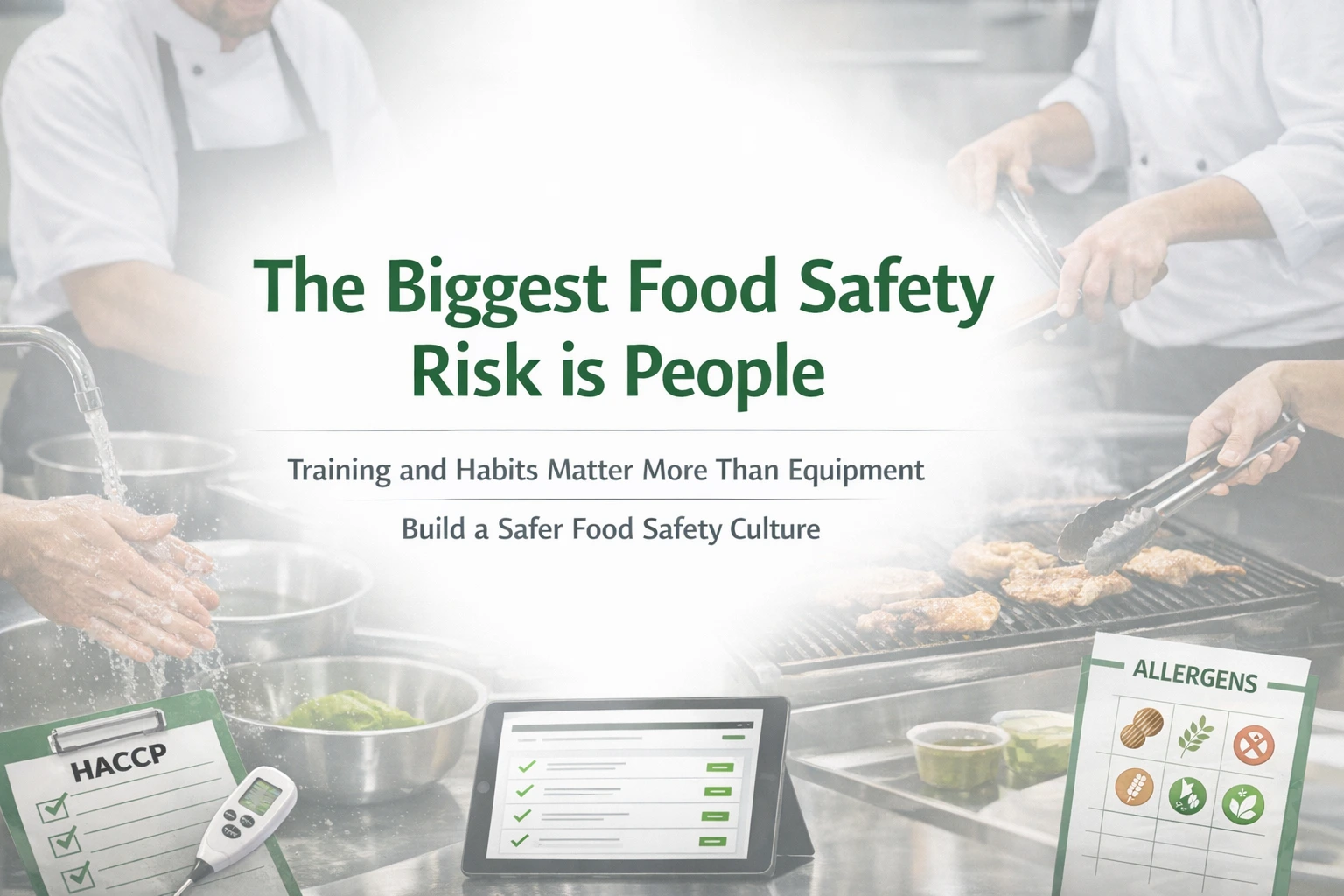 The biggest food safety risk is people. Not kit. Not paperwork. People.