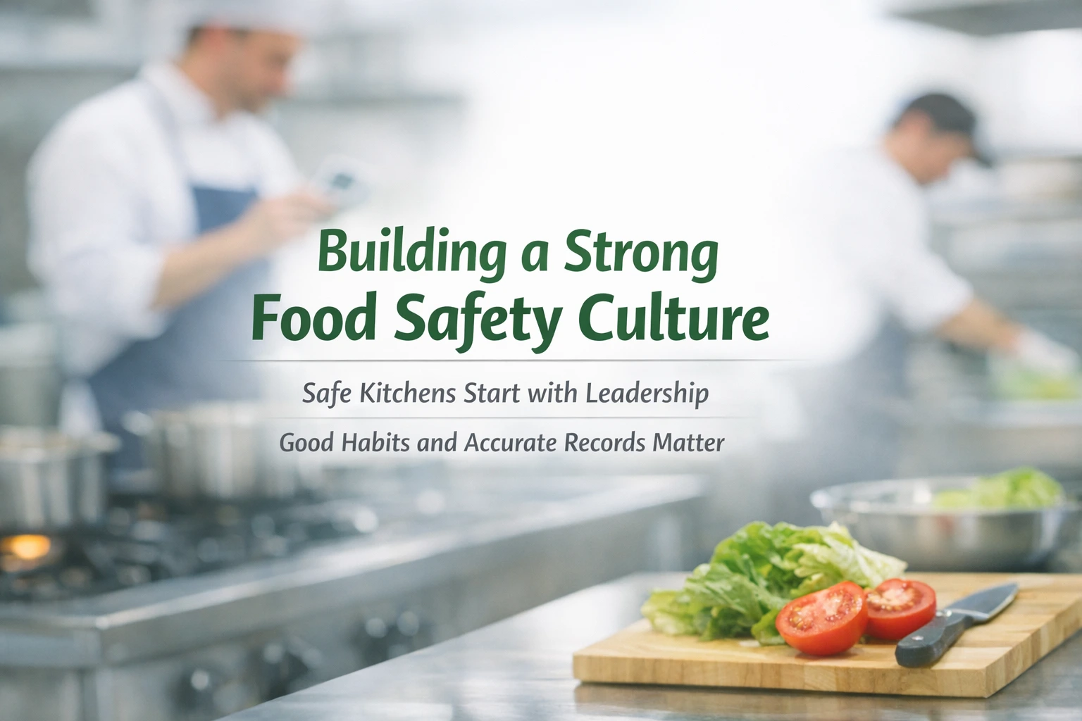 Building a Strong Food Safety Culture in Your Kitchen