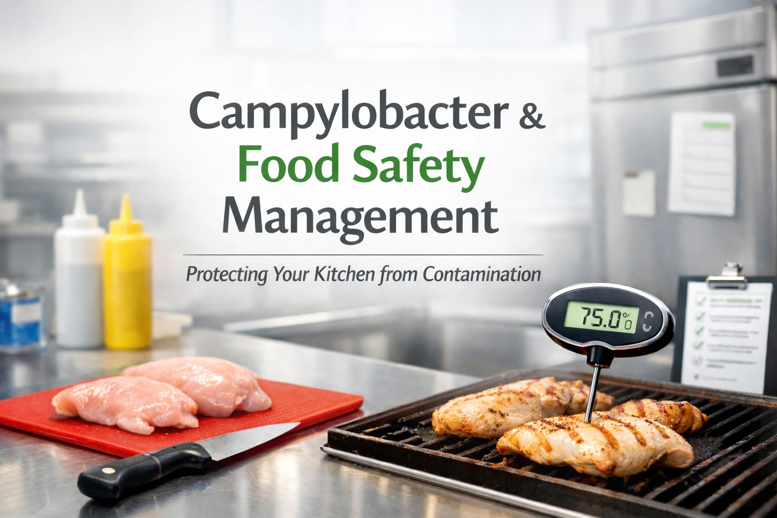 Campylobacter and Food Safety Management in UK Kitchens