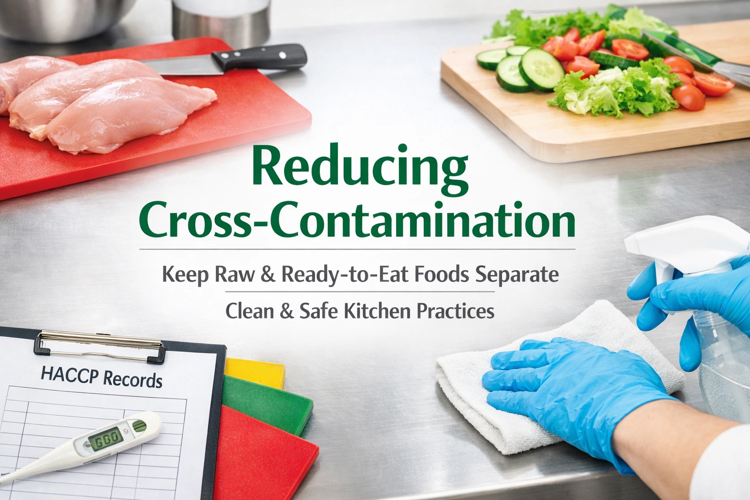 Reducing Cross-Contamination in Food Safety Management