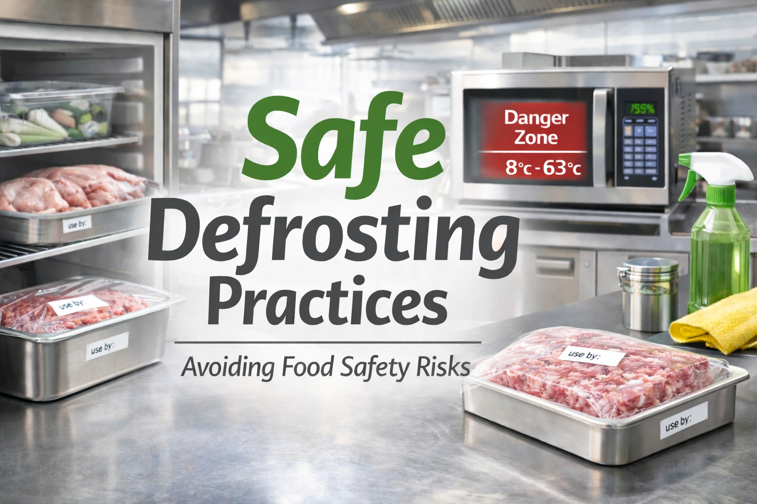 Safe Defrosting in Food Safety Management safe defrosting food safety management uk commercial kitchen