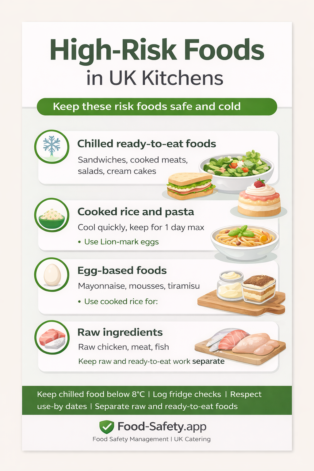 Sample High Risk Food What Are High-Risk Foods? - Digital Food Safety Management System
