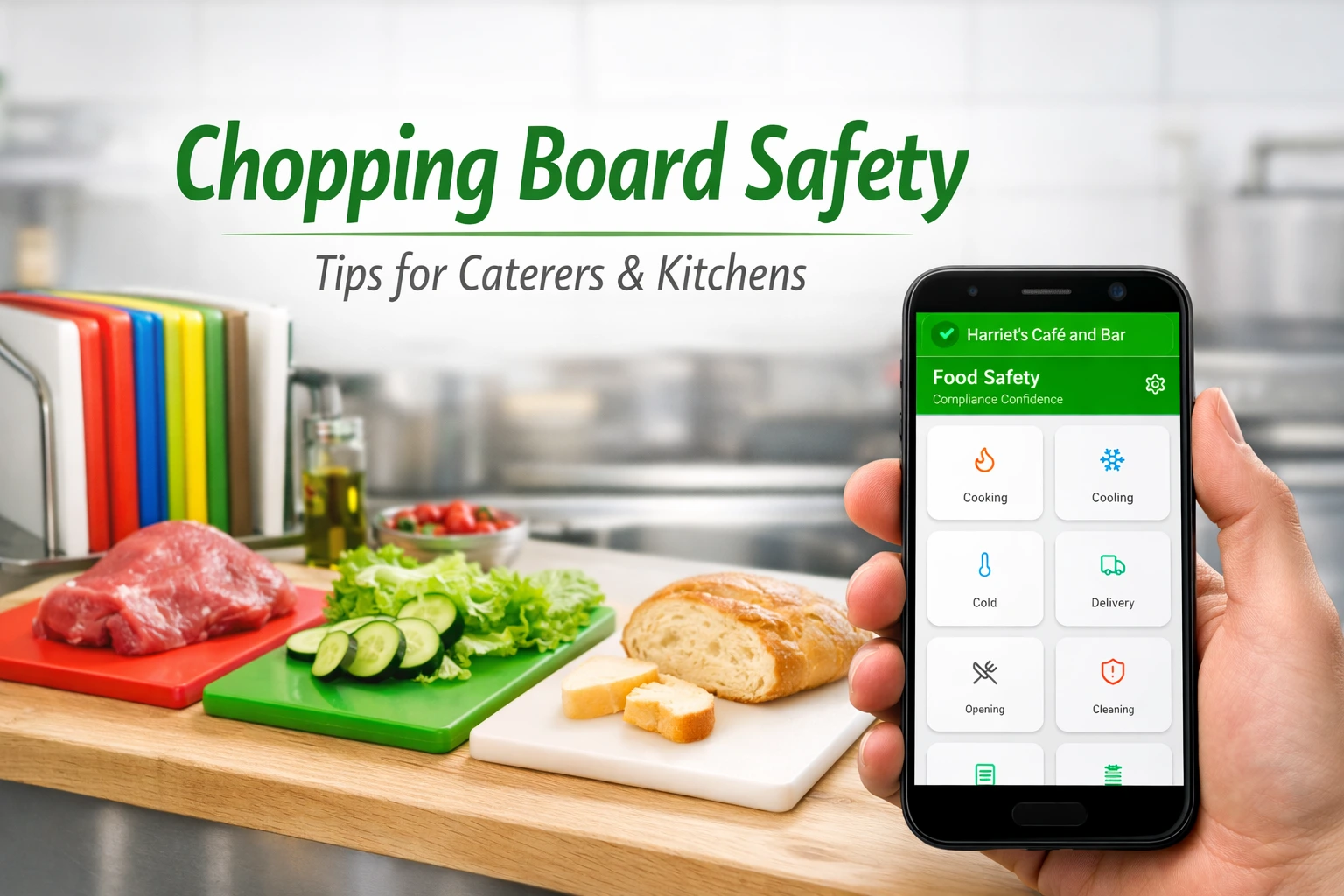 Chopping Board Safety for Food Safety Management