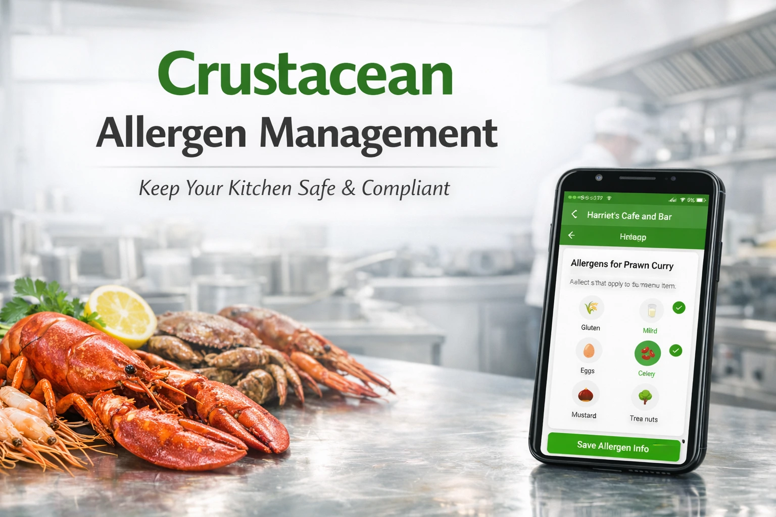 Crustacean Allergen Management for UK Kitchens
