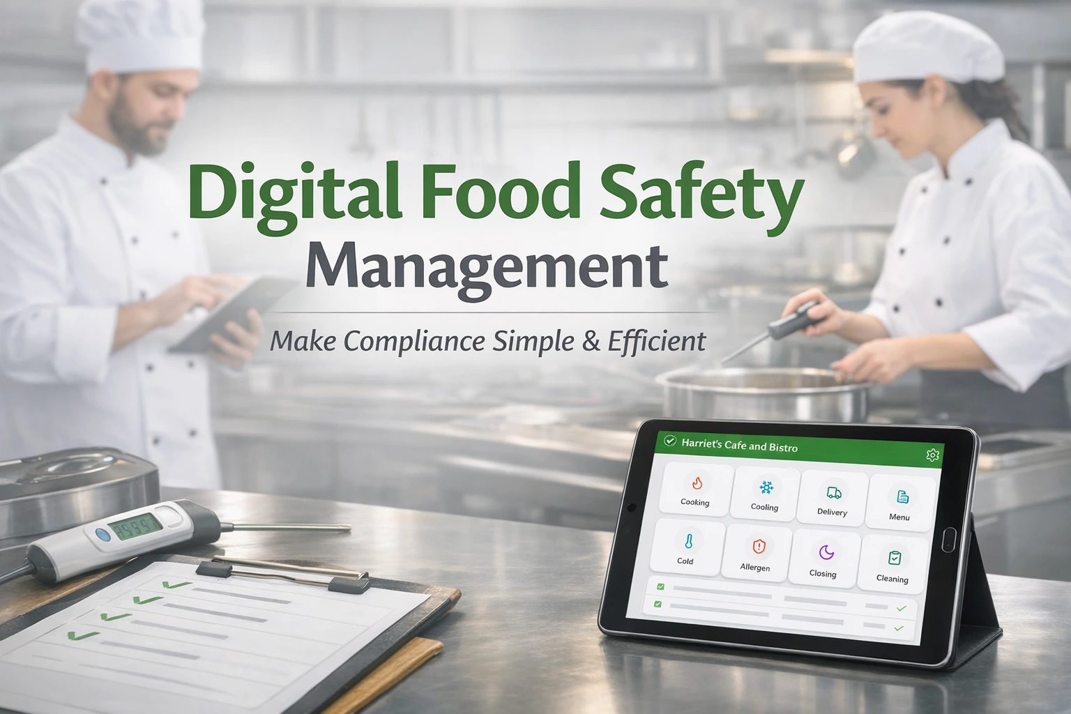 Digital Food Safety Management for UK Kitchens