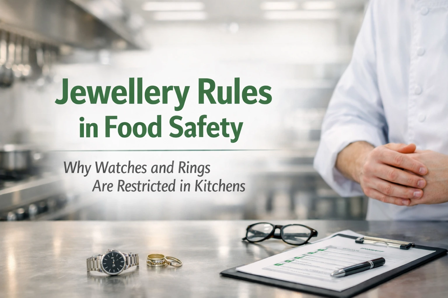 Jewellery Rules in Food Safety Management