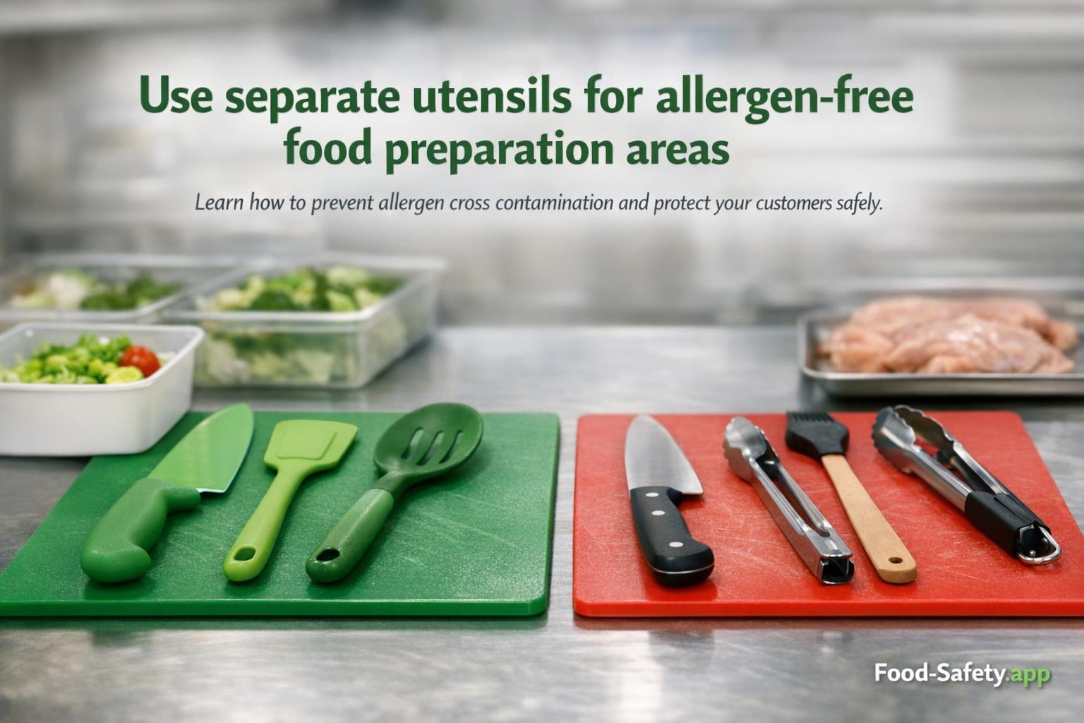 How do you prevent allergen cross contamination? How do you prevent allergen cross contamination?