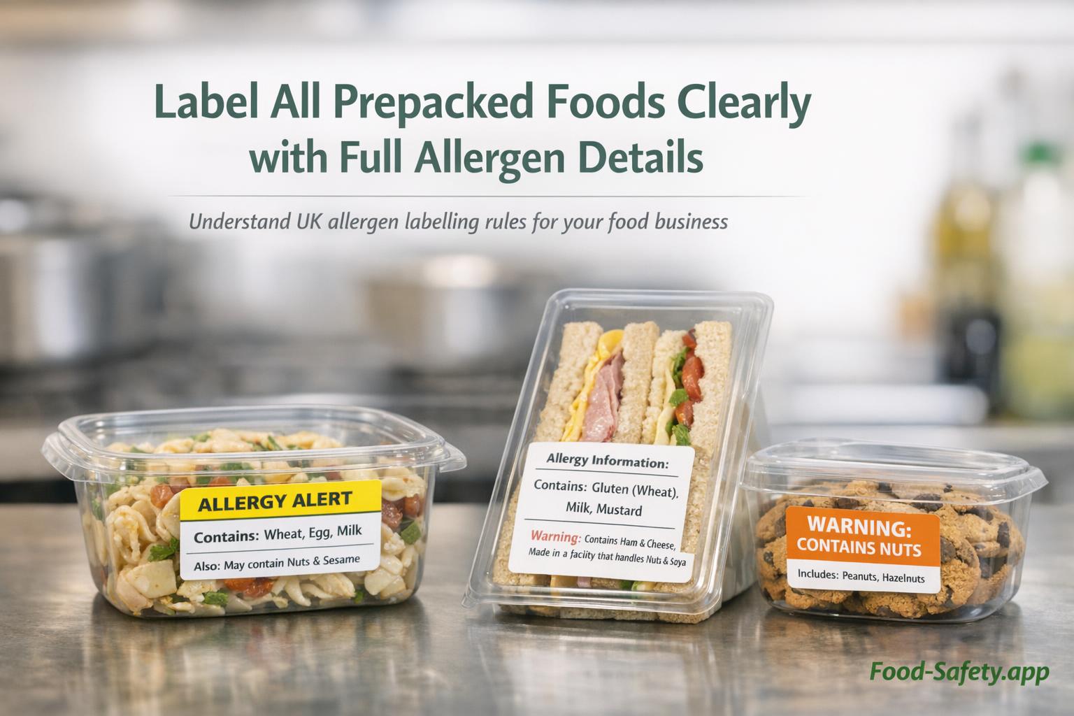 What are the rules for allergen labelling in the UK? What are the rules for allergen labelling in the UK?