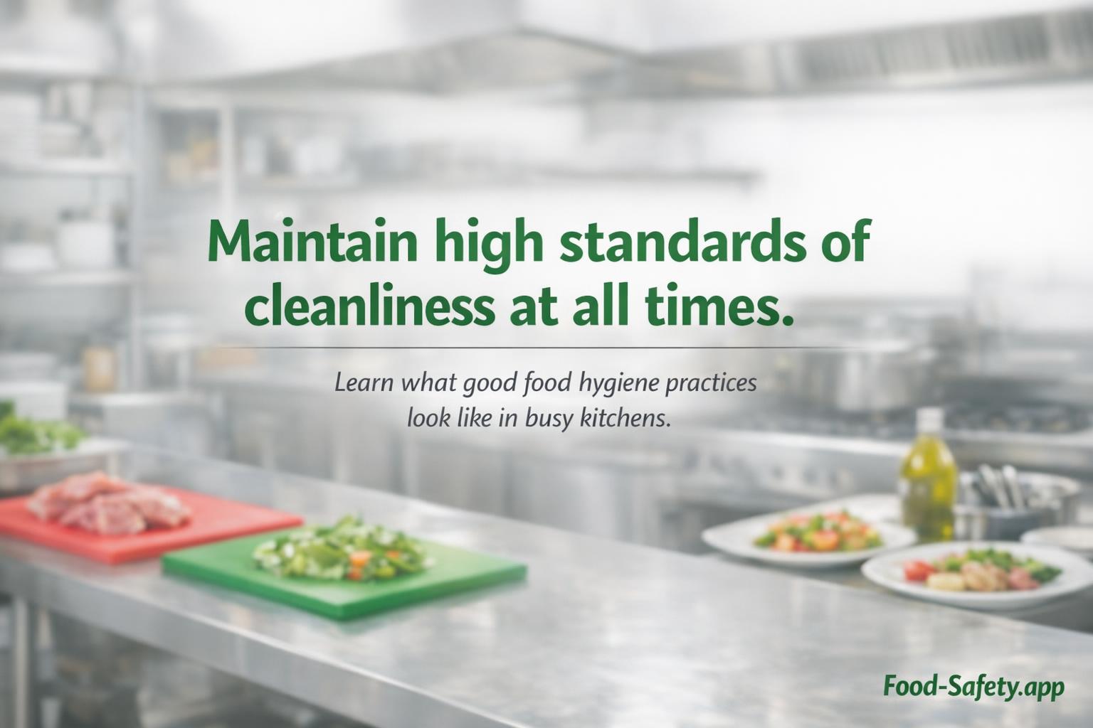 What are good food hygiene practices?