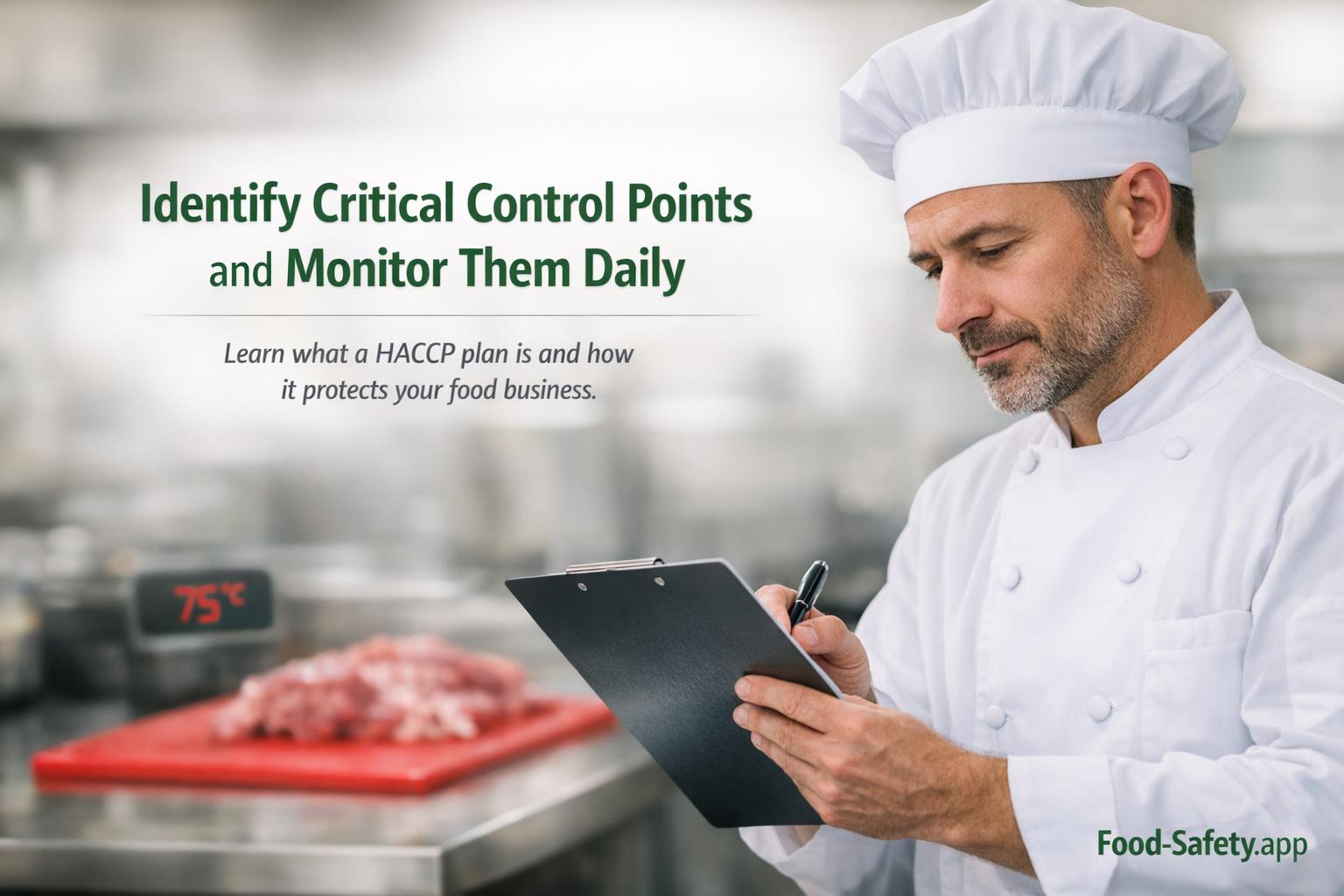 What is a HACCP plan and why is it needed?