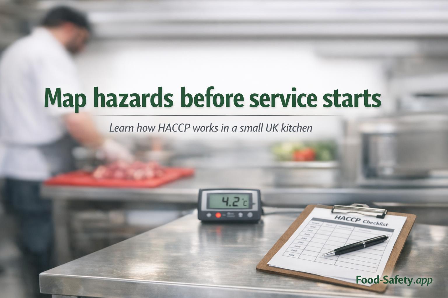 How HACCP Works in a Small UK Kitchen
