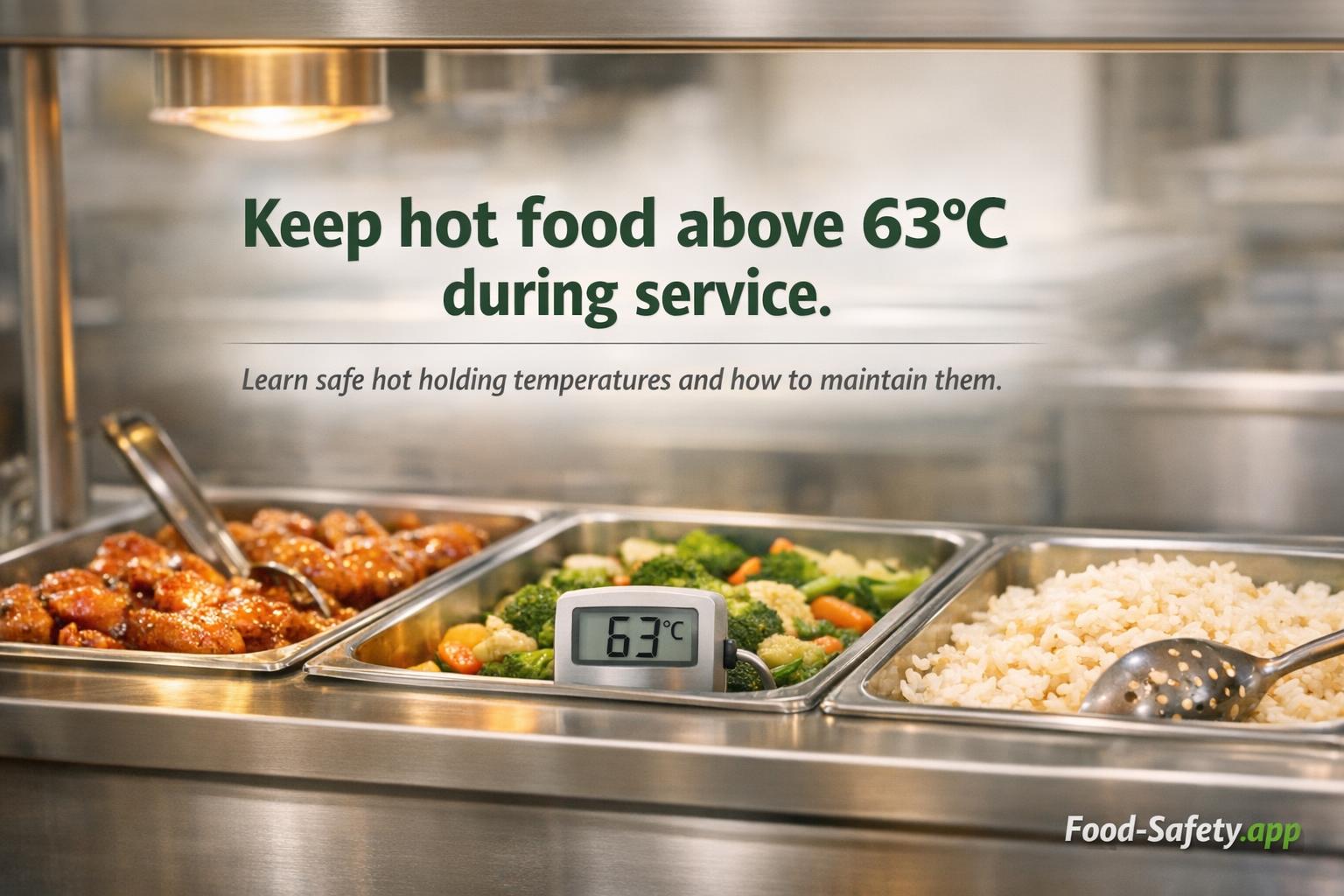 What is safe hot holding temperature for food? What is safe hot holding temperature for food?