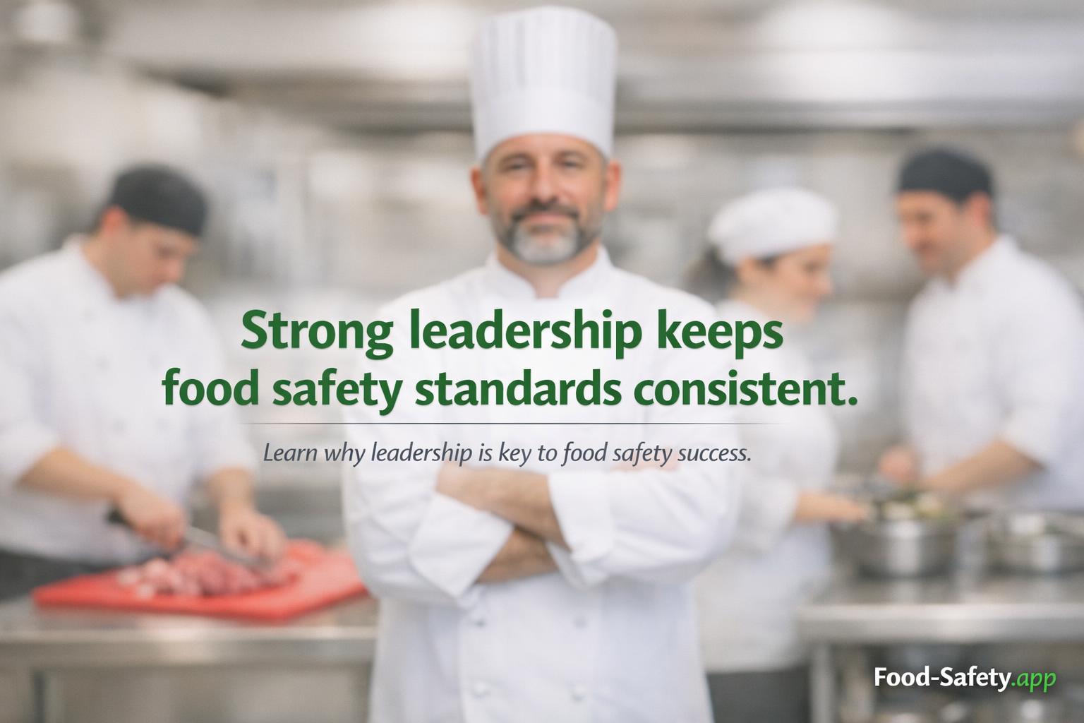 Why is leadership important in food safety? Why is leadership important in food safety?