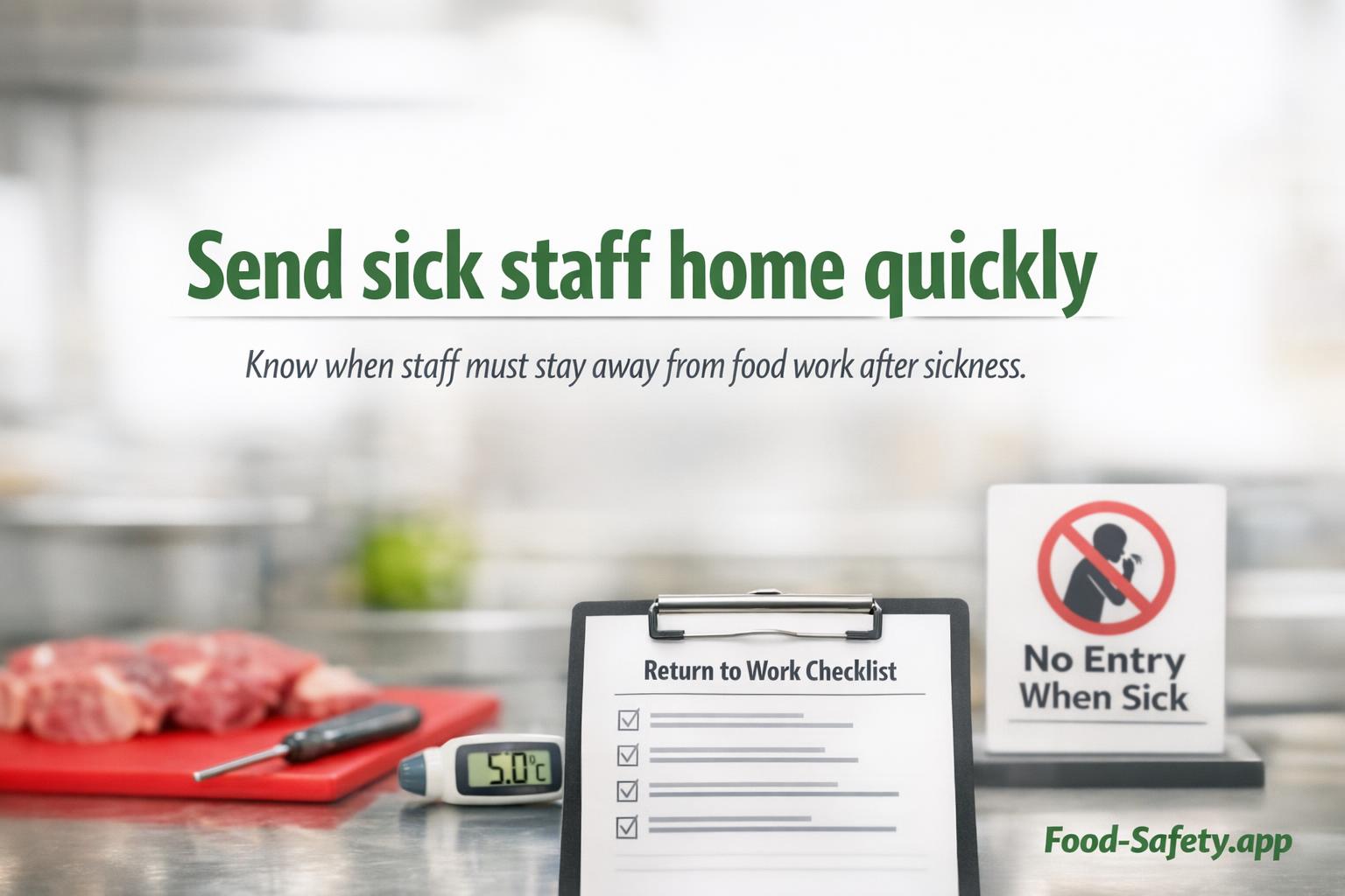 When Staff Must Stay Off After Sickness