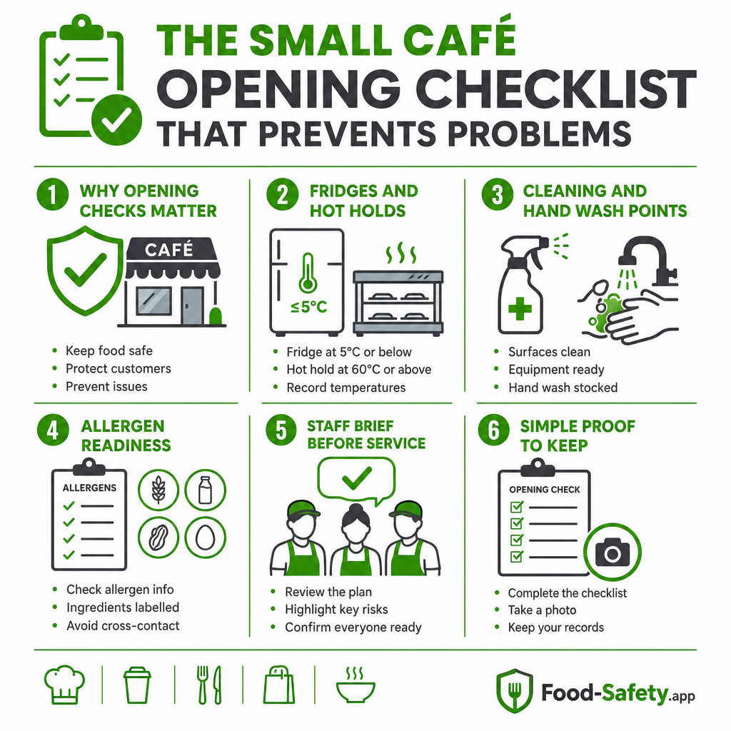 Check key risks before the first order