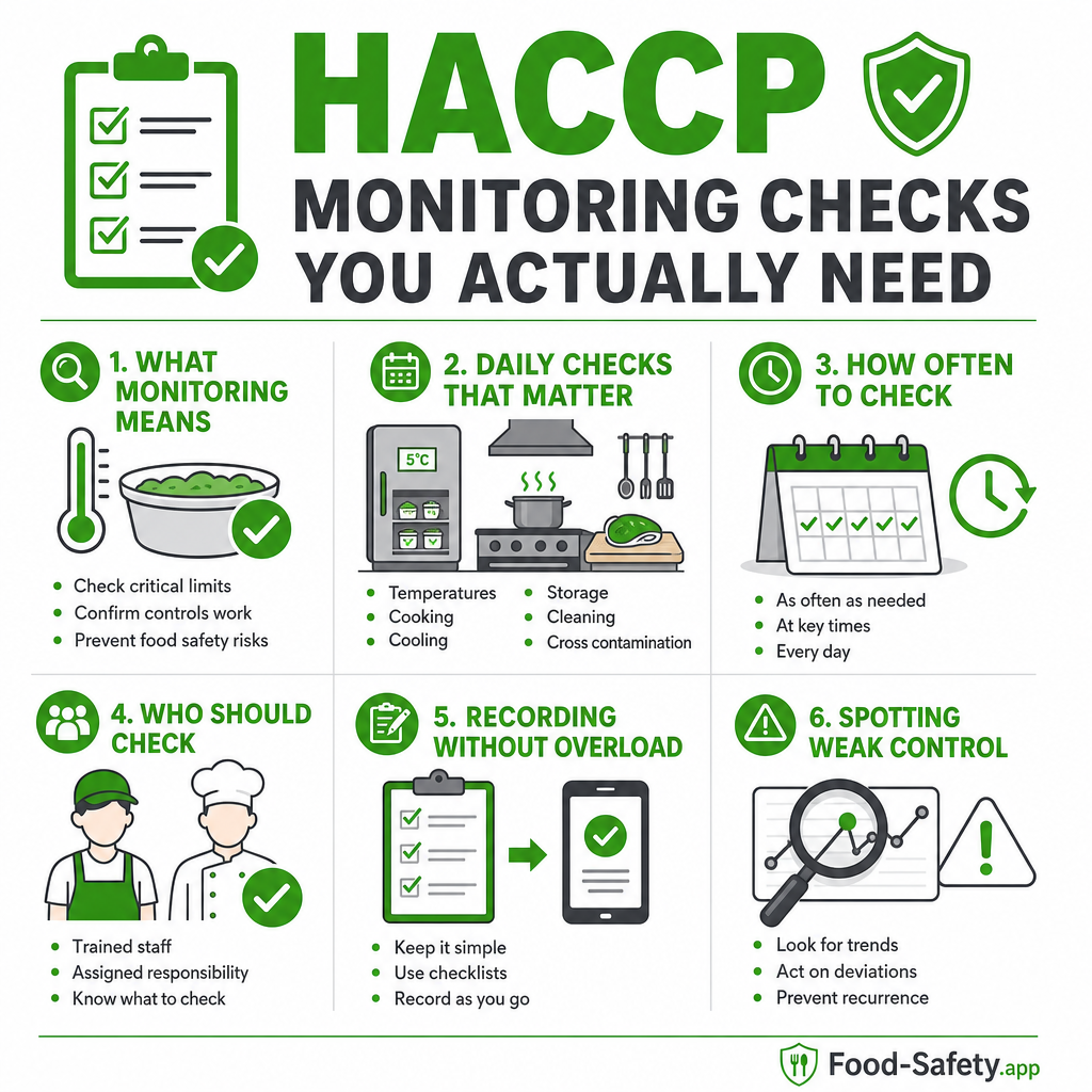 Check what matters most in HACCP monitoring