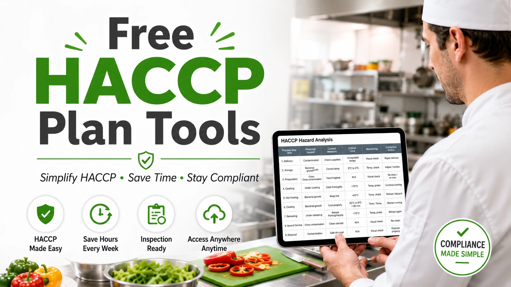 Free HACCP Plans for your Food Business