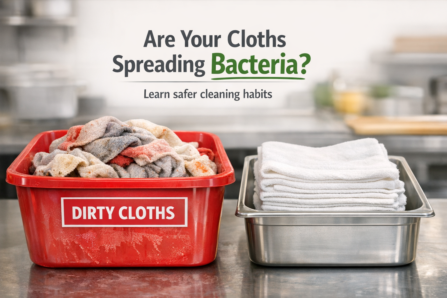 Are Dirty Cloths Spreading Bacteria in Your Kitchen Are Dirty Cloths Spreading Bacteria in Your Kitchen