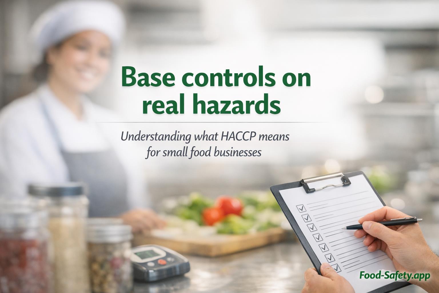 Do Small Food Businesses Really Need HACCP? Do Small Food Businesses Really Need HACCP?