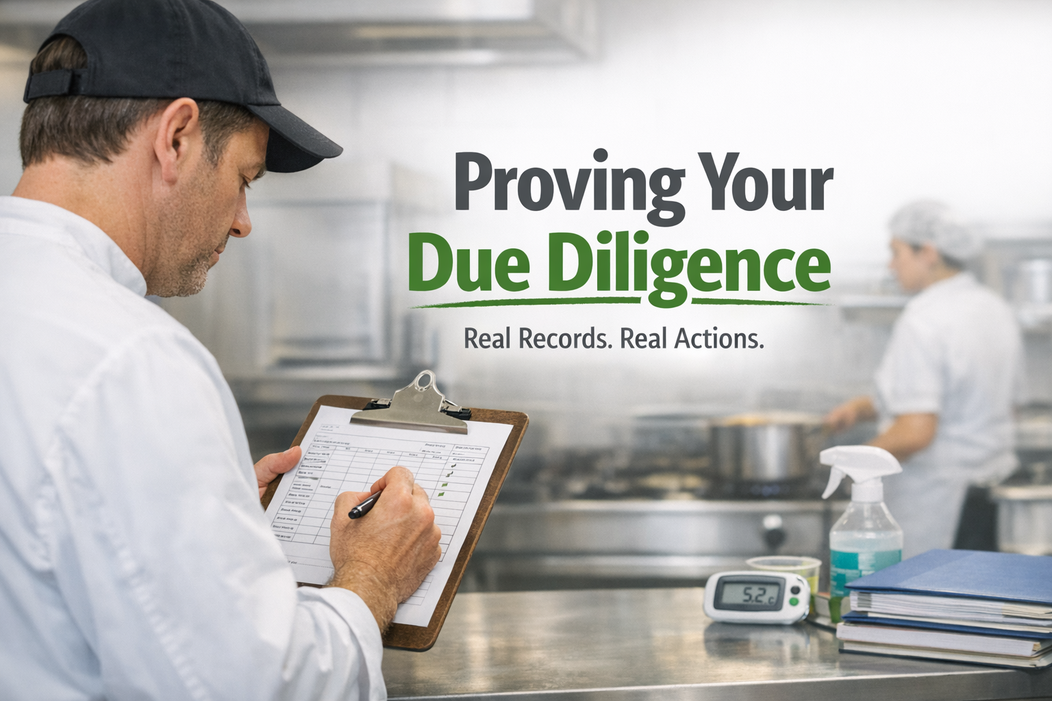 What Due Diligence Looks Like in Real Kitchens What Due Diligence Looks Like in Real Kitchens