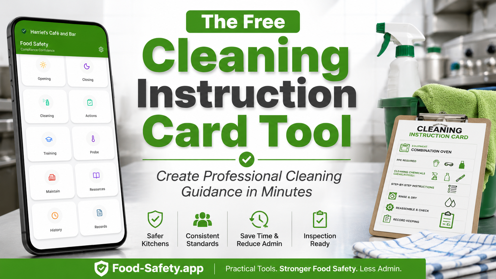 Free Cleaning Instruction Card Tool Every Commercial Kitchen Needs Free Cleaning Instruction Card Tool Every Commercial Kitchen Needs