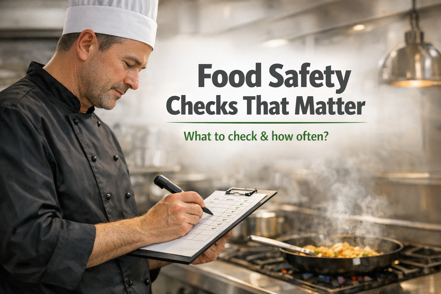 HACCP Monitoring Checks You Actually Need