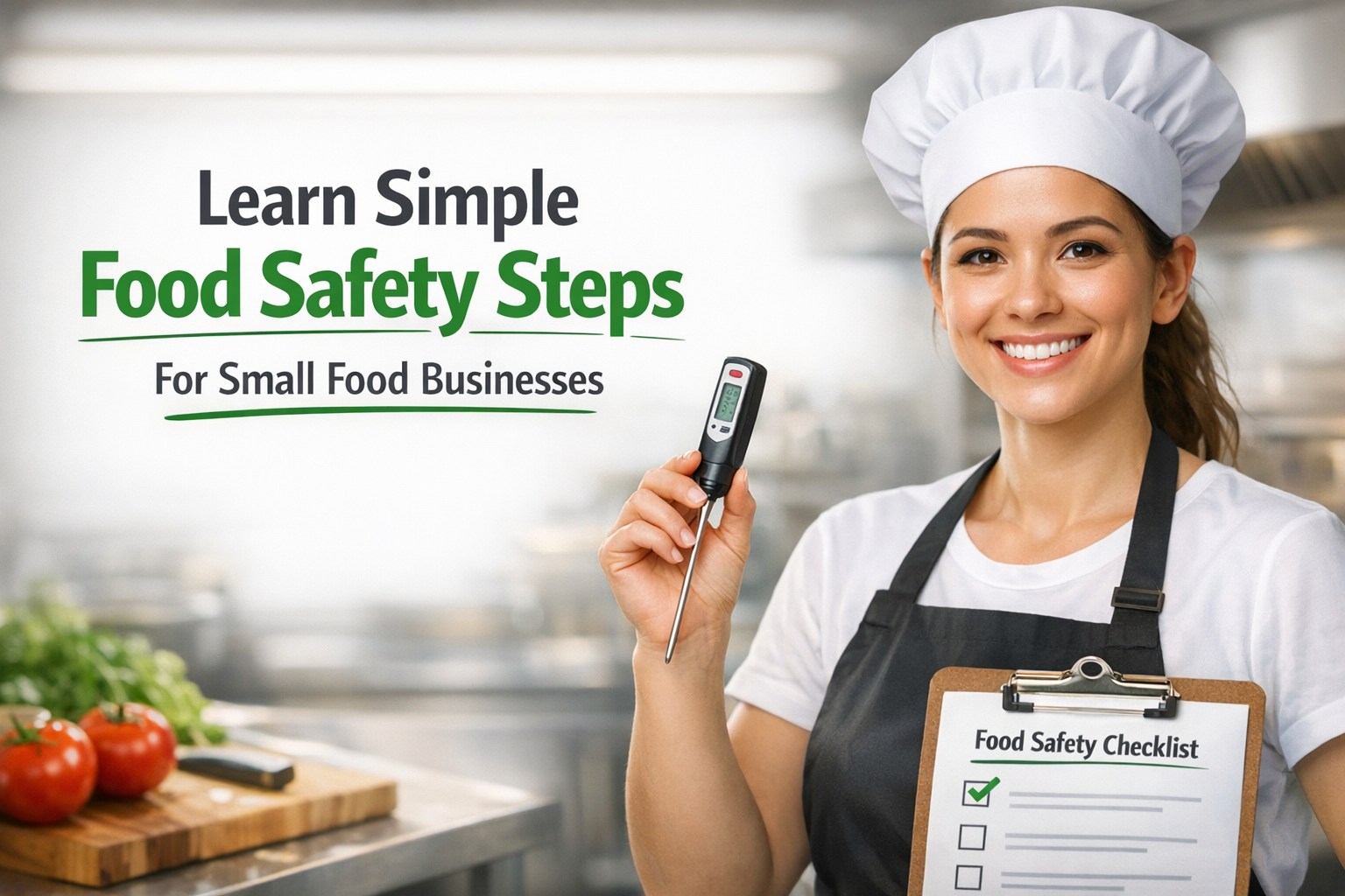 What food safety do small food businesses need?