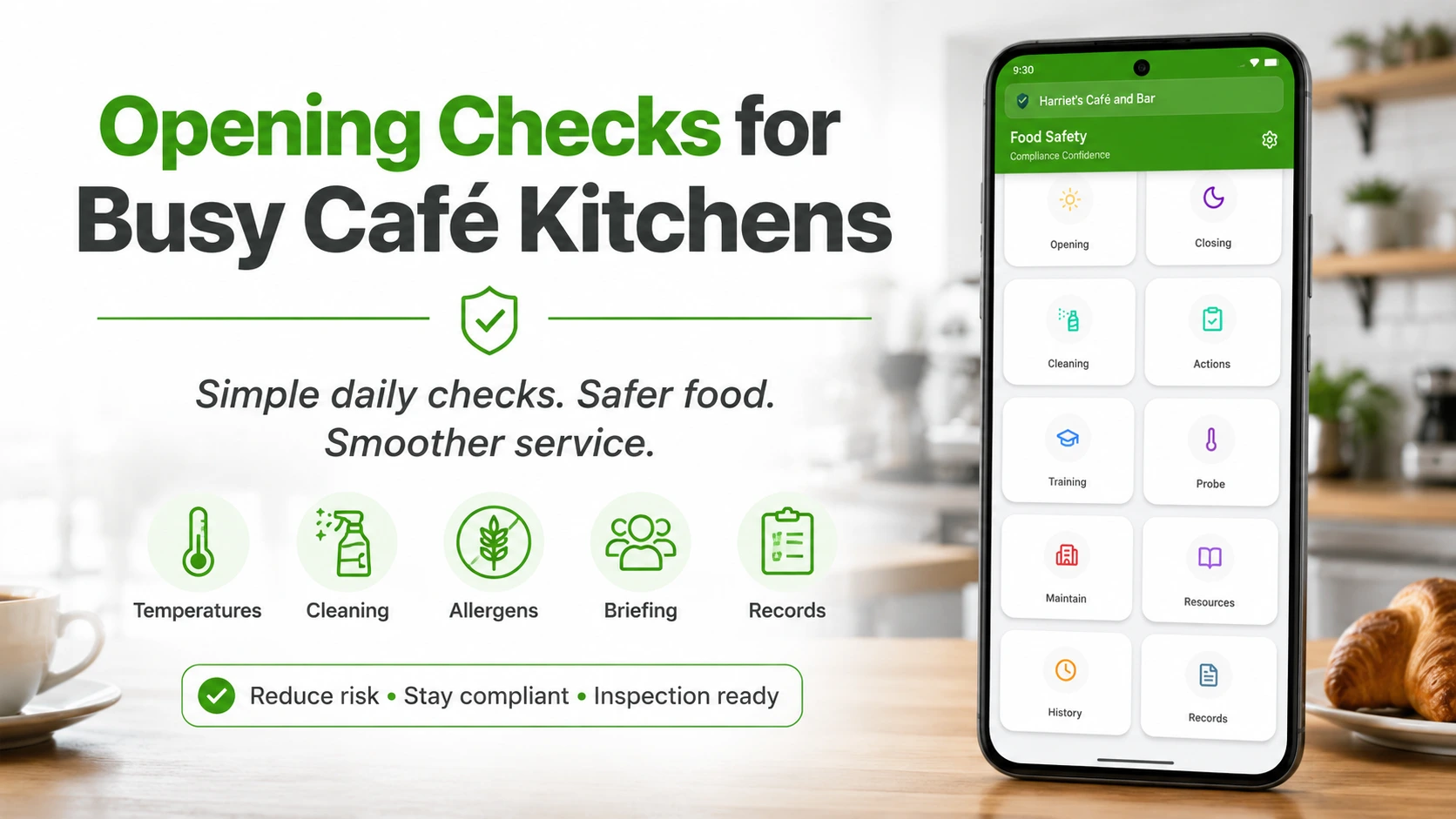 The Small Café Opening Checklist That Prevents Problems