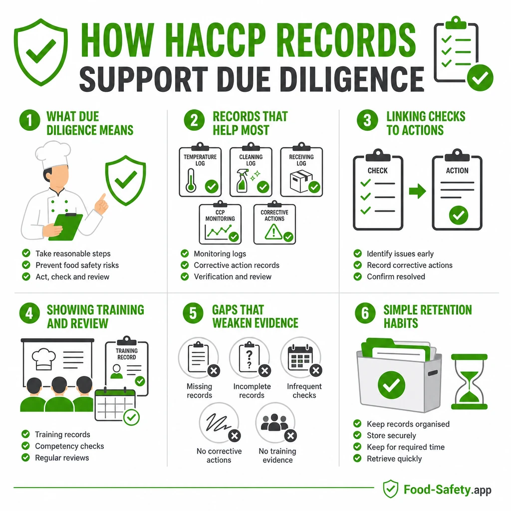 How HACCP Records Support Due Diligence Good HACCP records protect your catering business