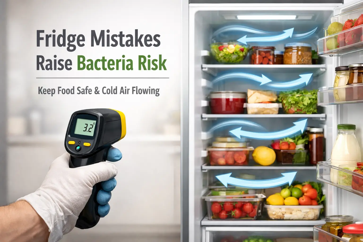 Fridge Mistakes That Let Bacteria Grow