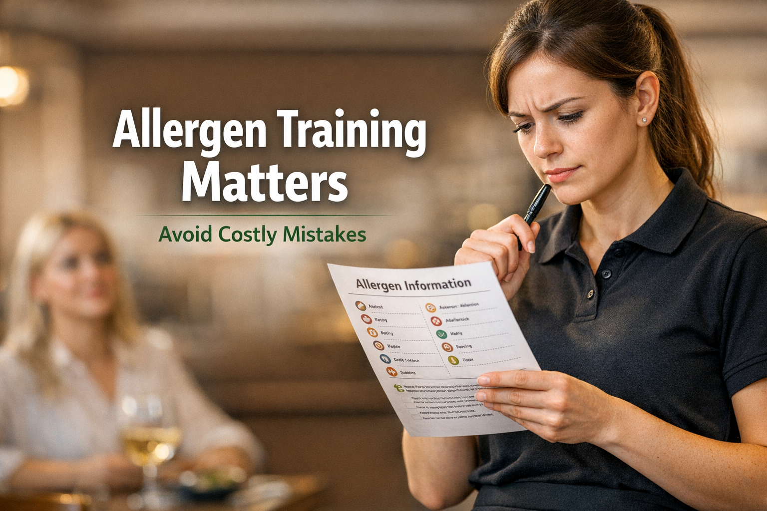 How to Train Staff on Allergen Control