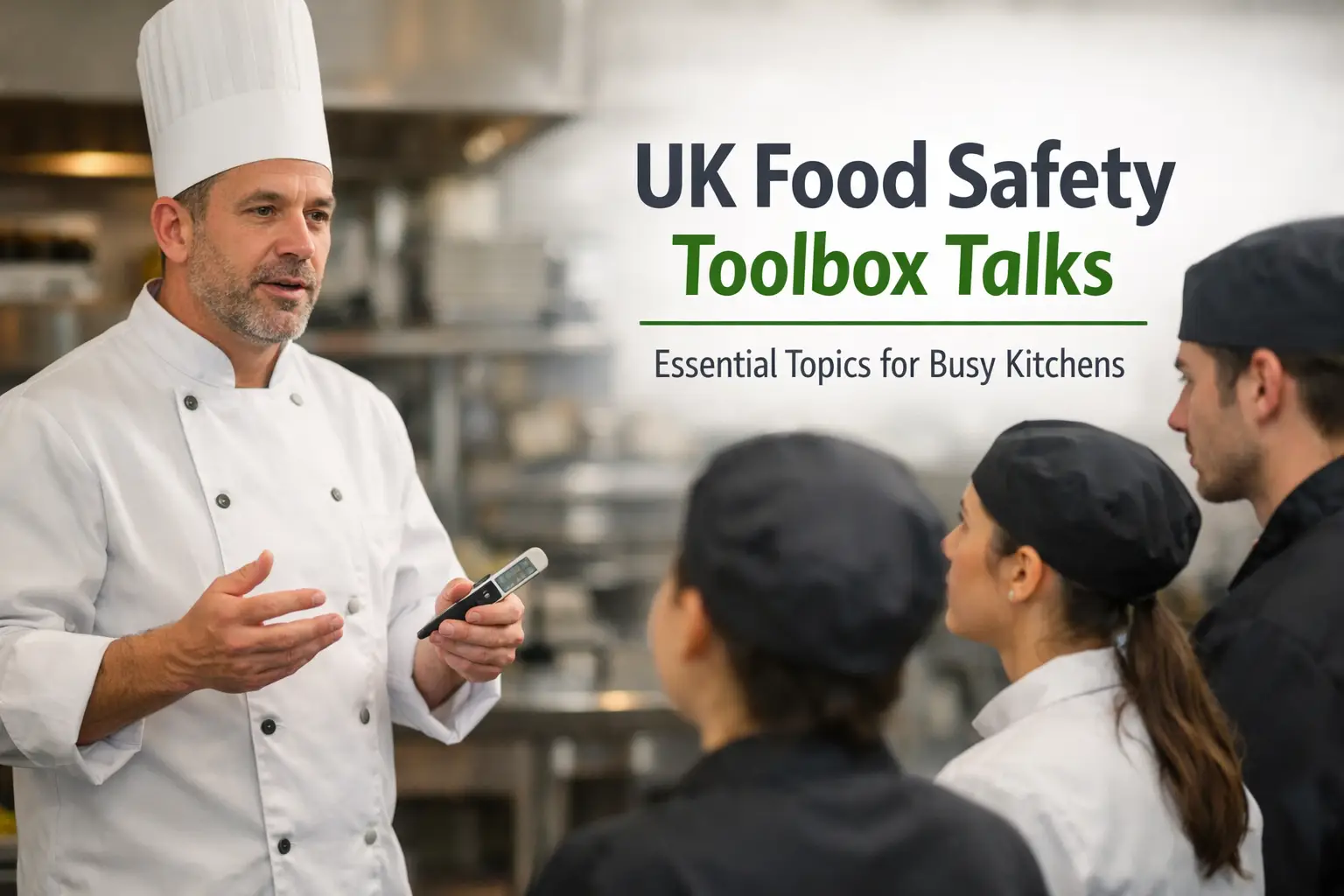 UK Food Safety Toolbox Talks: Essential Topics for Busy Kitchens