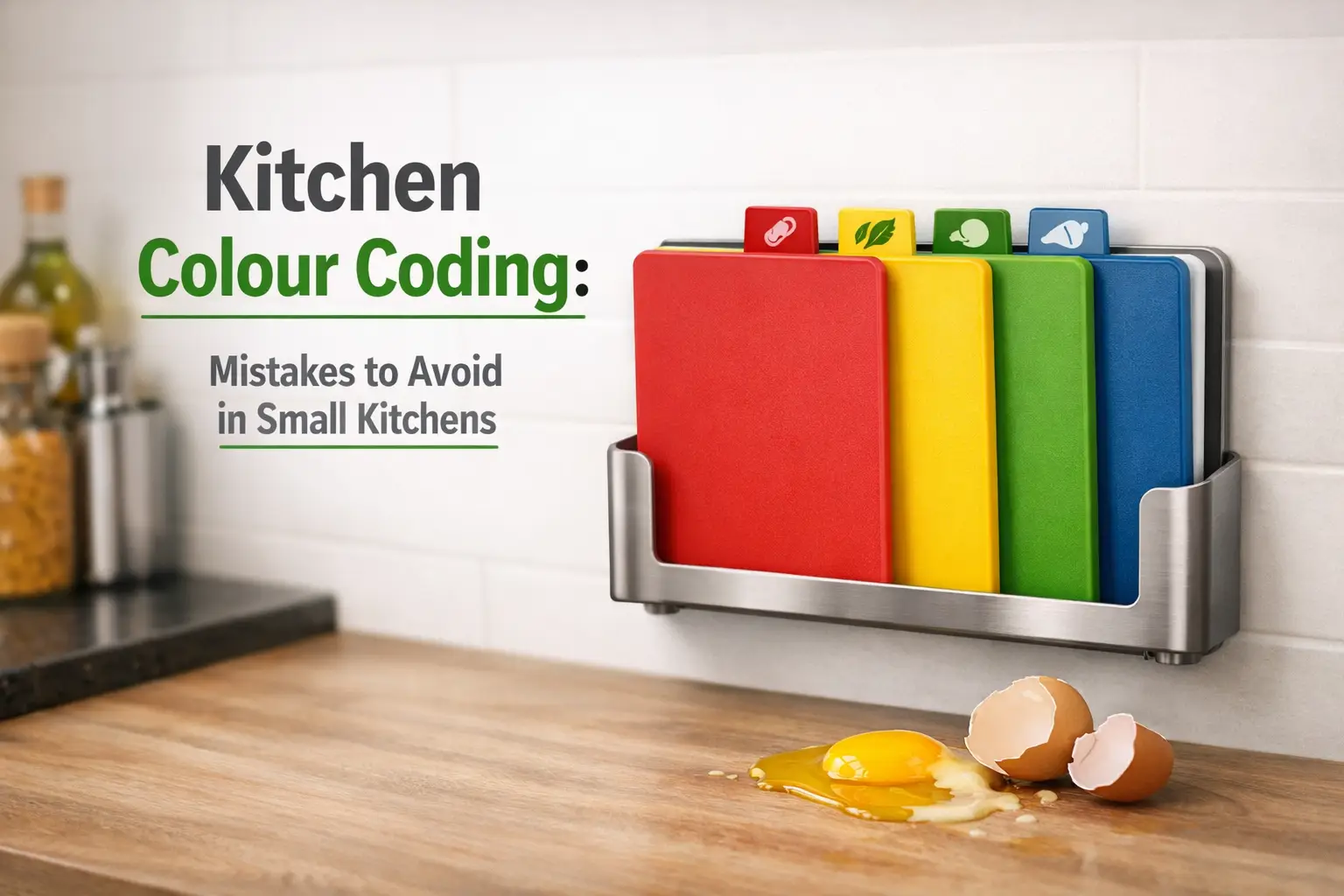 Kitchen Colour Coding: Mistakes to Avoid in Small Kitchens Kitchen Colour Coding: Mistakes to Avoid in Small Kitchens