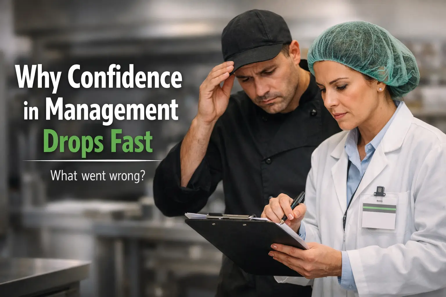 Why Confidence in Management Drops Fast