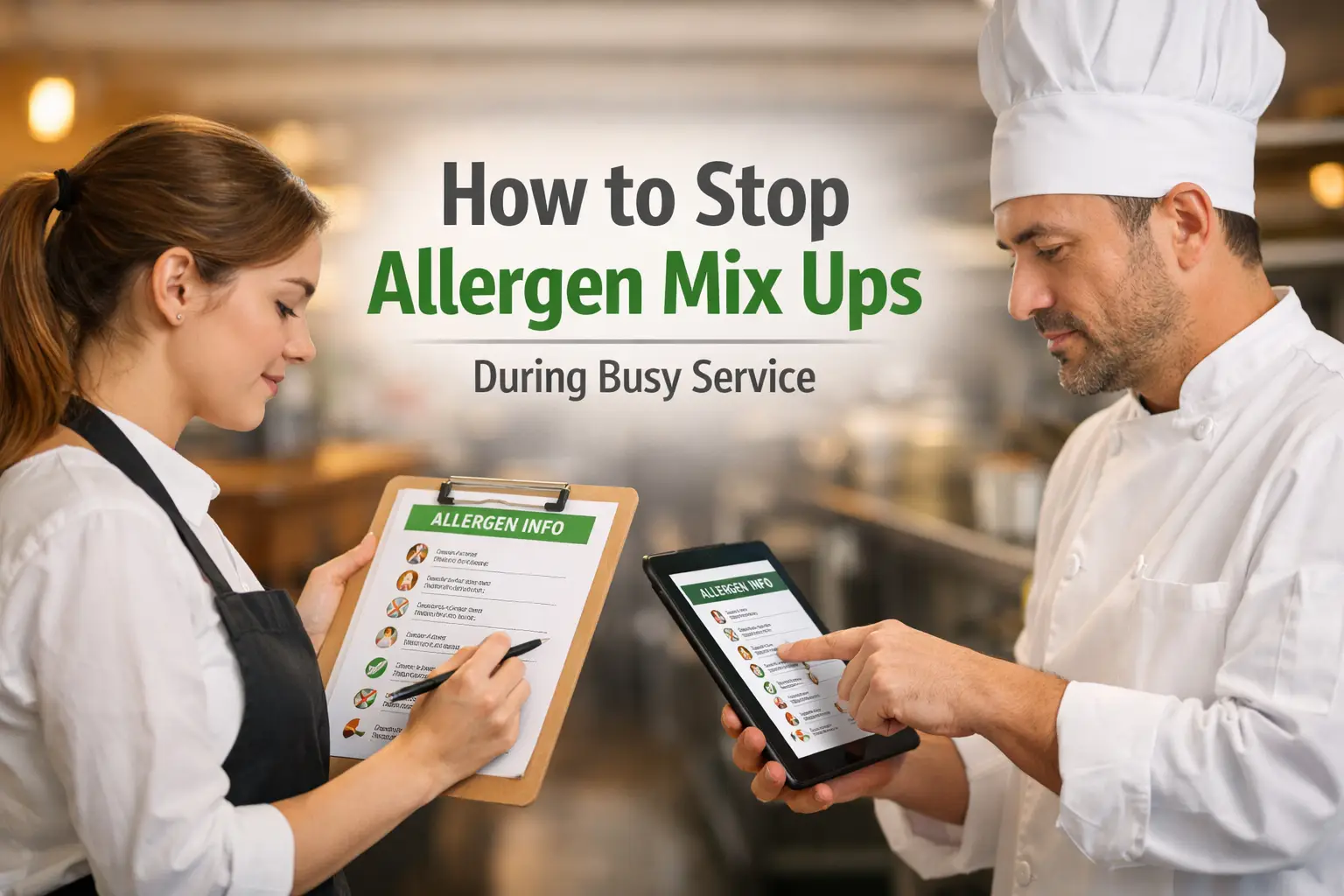 How to Stop Allergen Mix Ups During Busy Service How to Stop Allergen Mix Ups During Busy Service