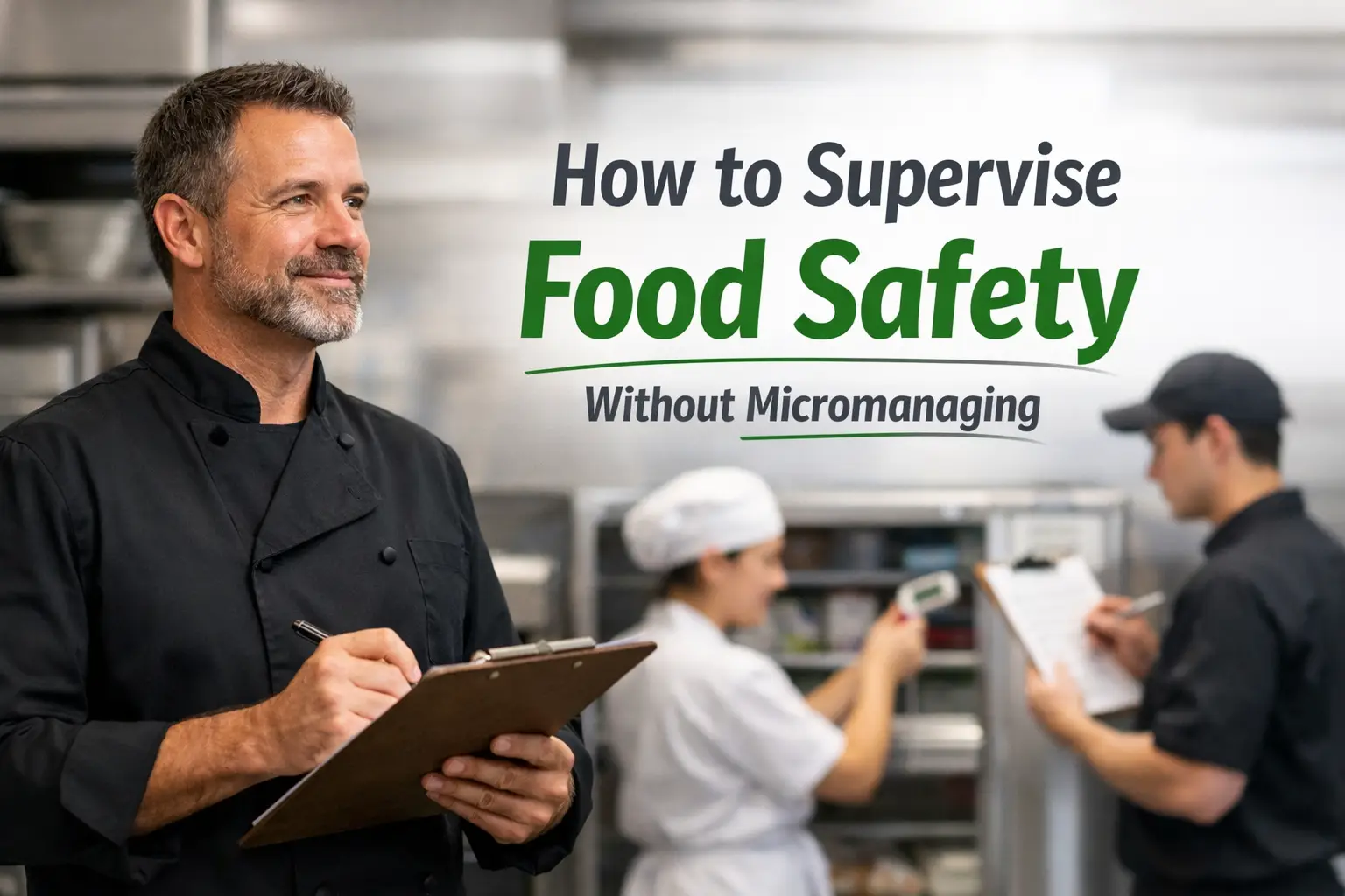 How to Supervise Food Safety Without Micromanaging