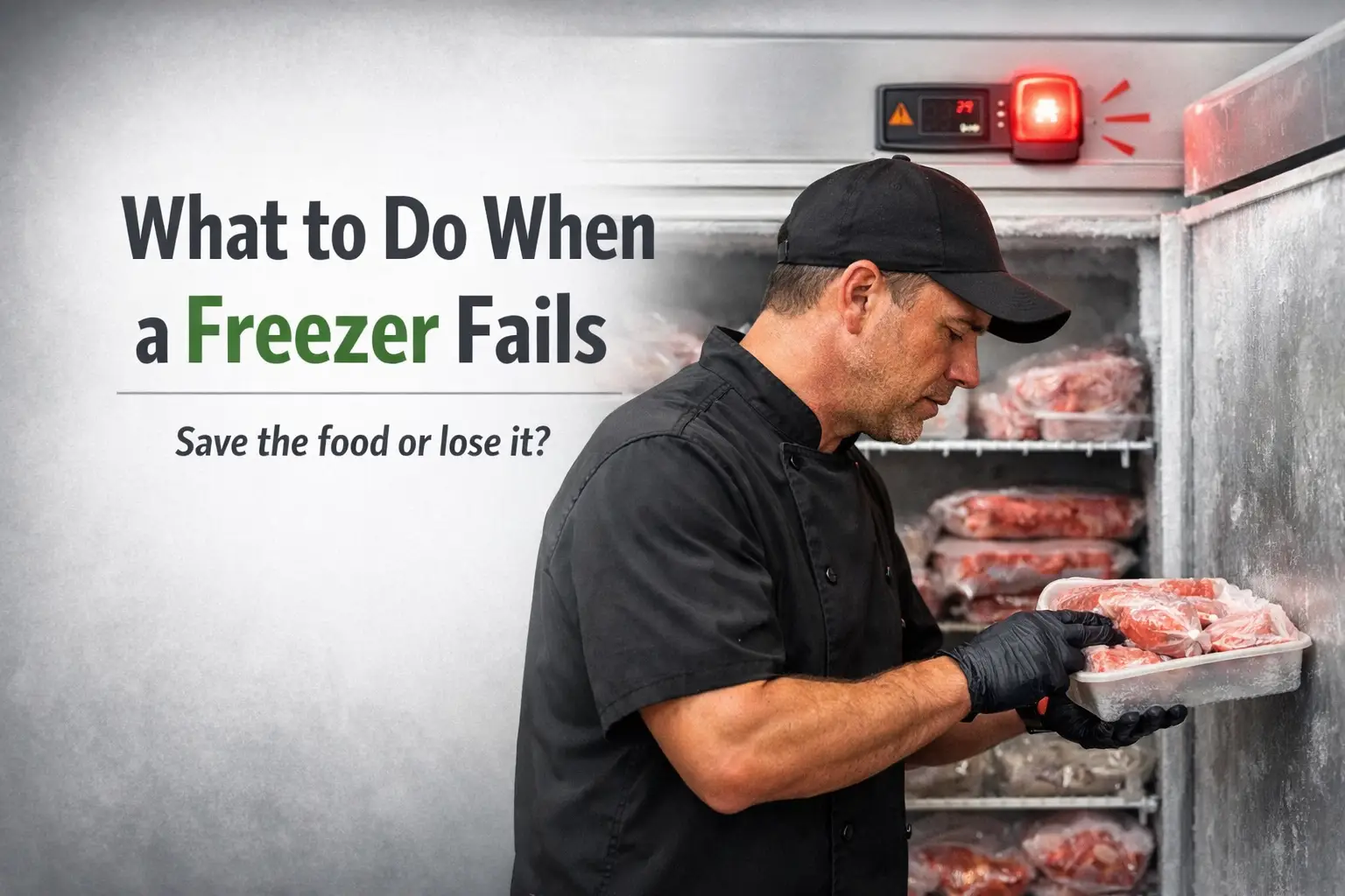 What to Do When a Freezer Fails