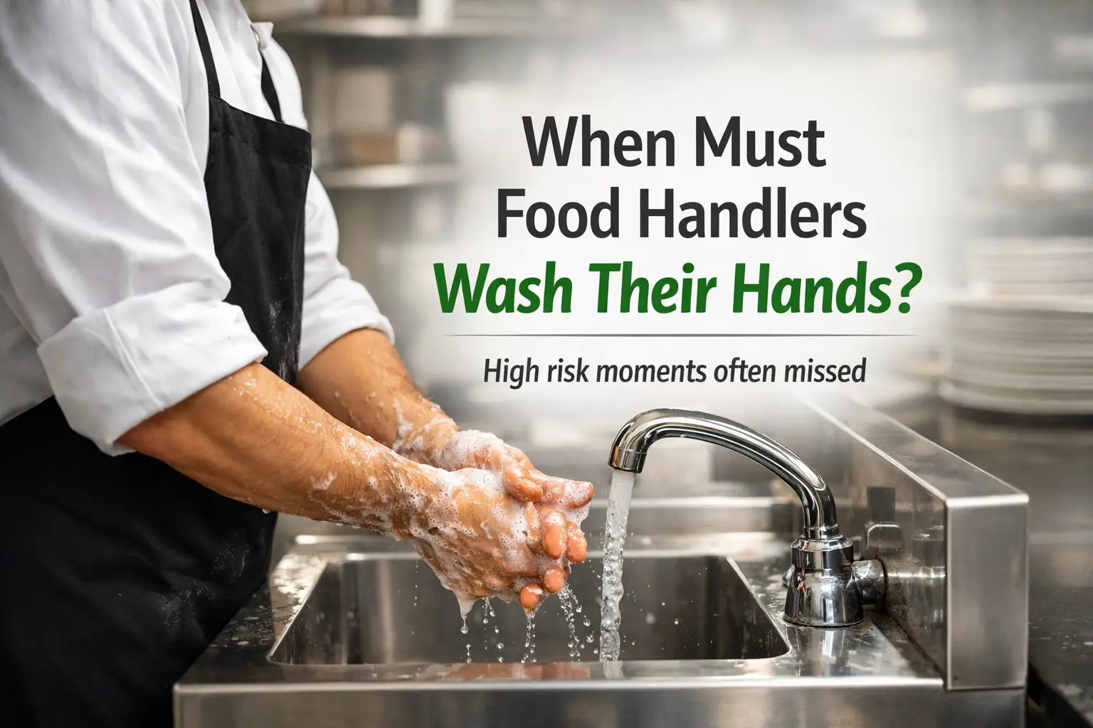 When Food Handlers Must Wash Their Hands When Food Handlers Must Wash Their Hands