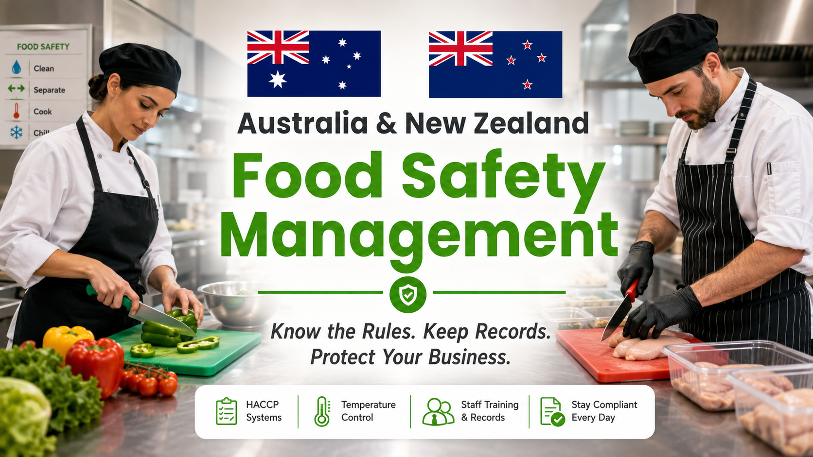 Do Australia and NZ Require Food Safety Management?