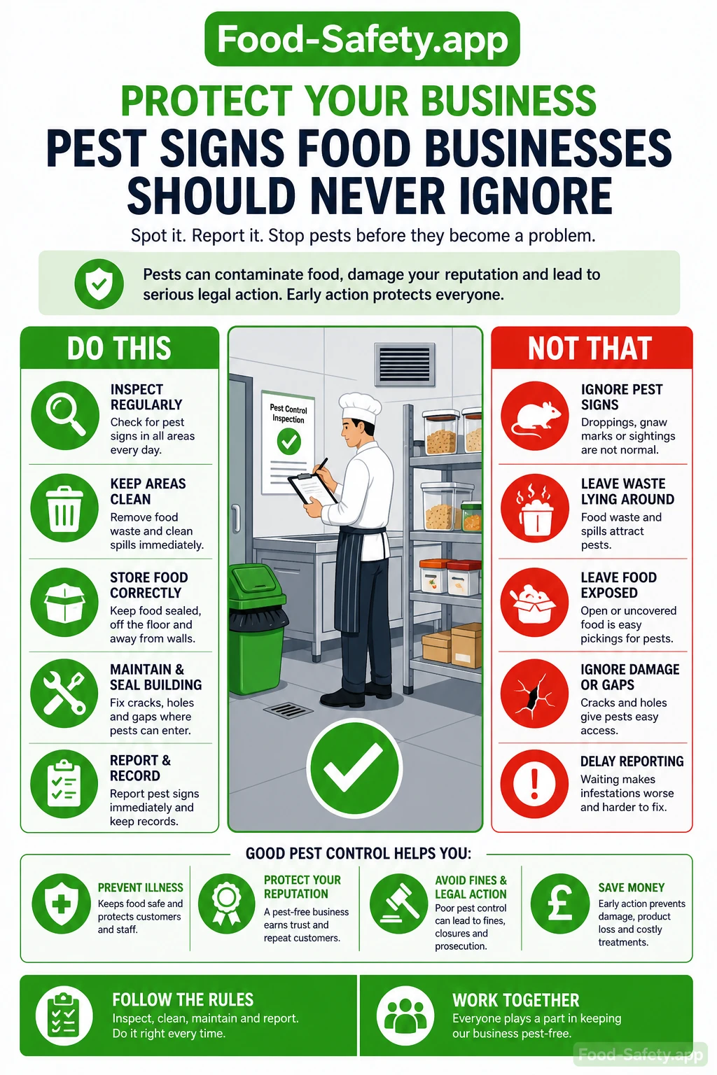 Pest Signs Food Businesses Should Never Ignore 1