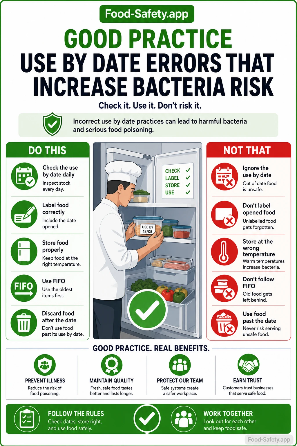 Use By Date Errors That Increase Bacteria Risk 1