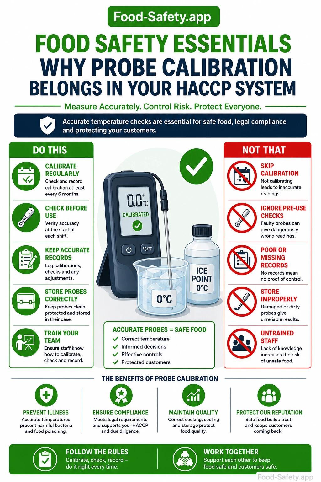Temperature Probe Calibration for HACCP: What You Need to Know Why Probe Calibration Belongs in Your HACCP System 1
