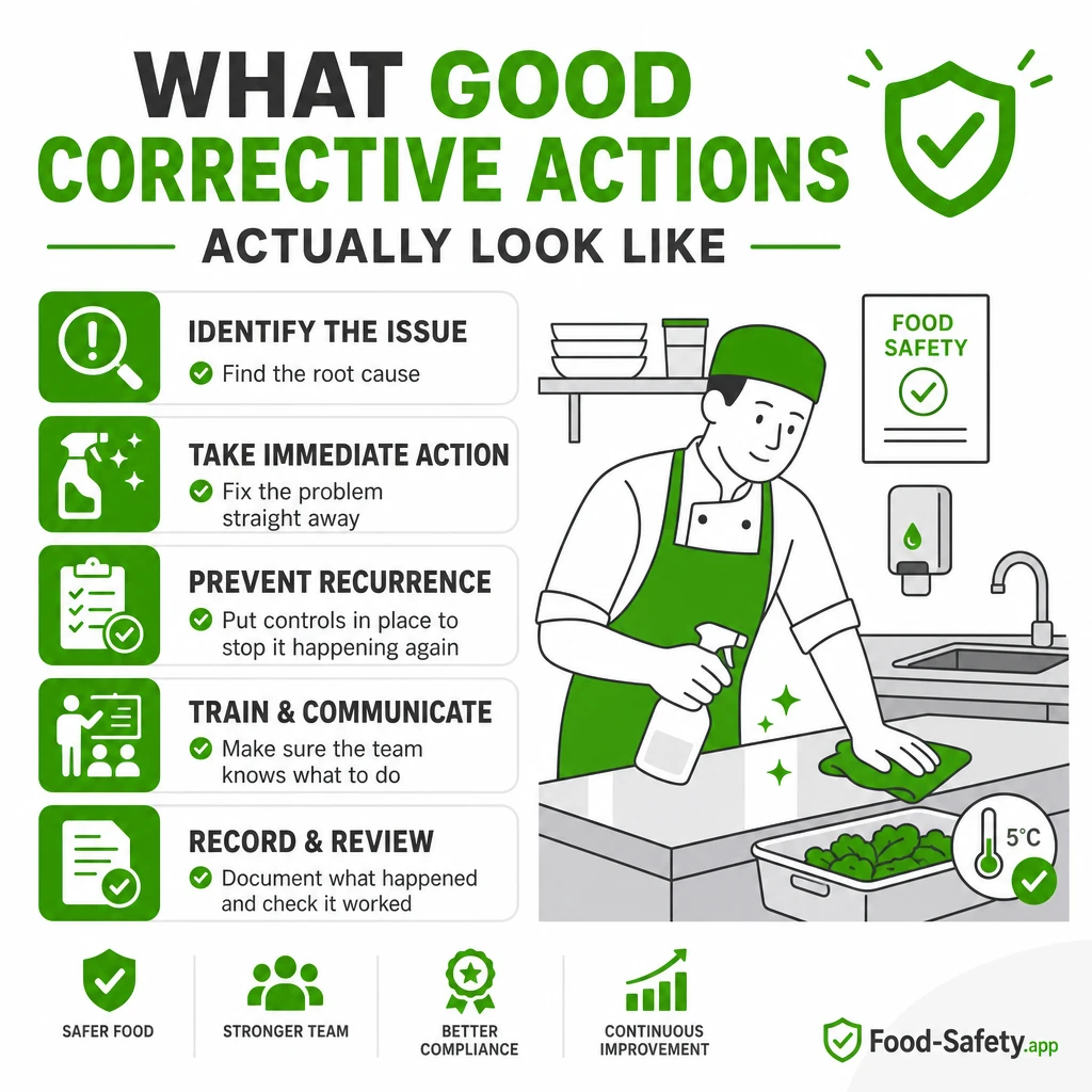HACCP Corrective Actions: Examples and Best Practice Write what happened and what you did 1