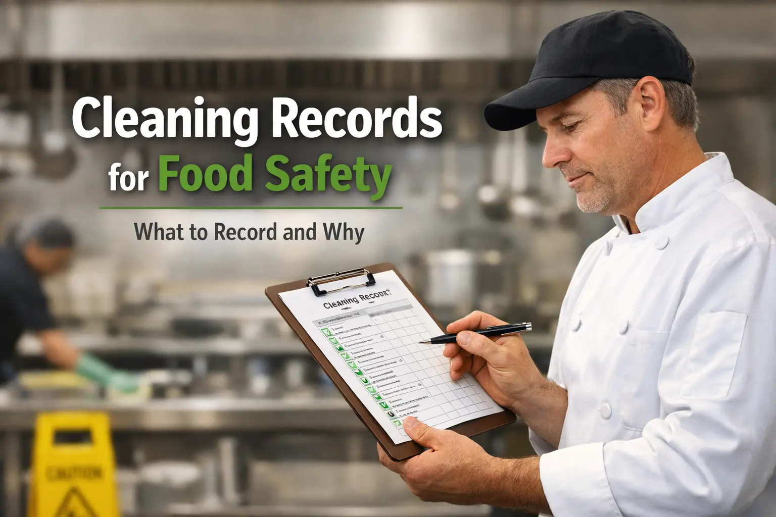 Cleaning Records for Food Safety: What to Record and Why