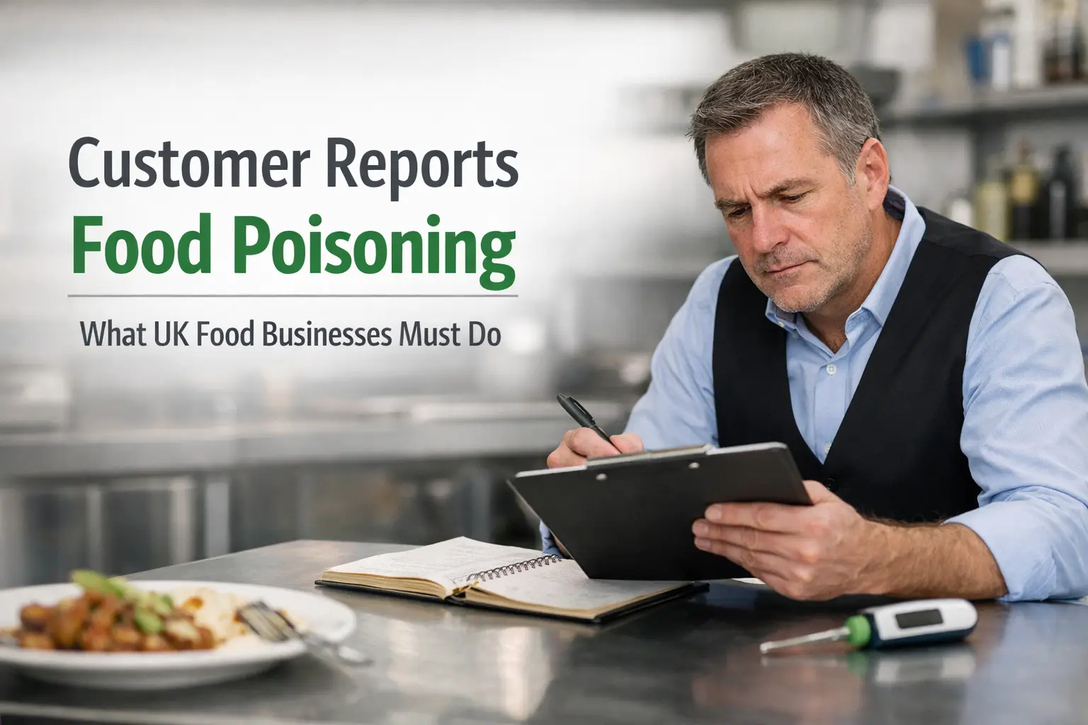 Customer Reports Food Poisoning: What UK Food Businesses Must Do