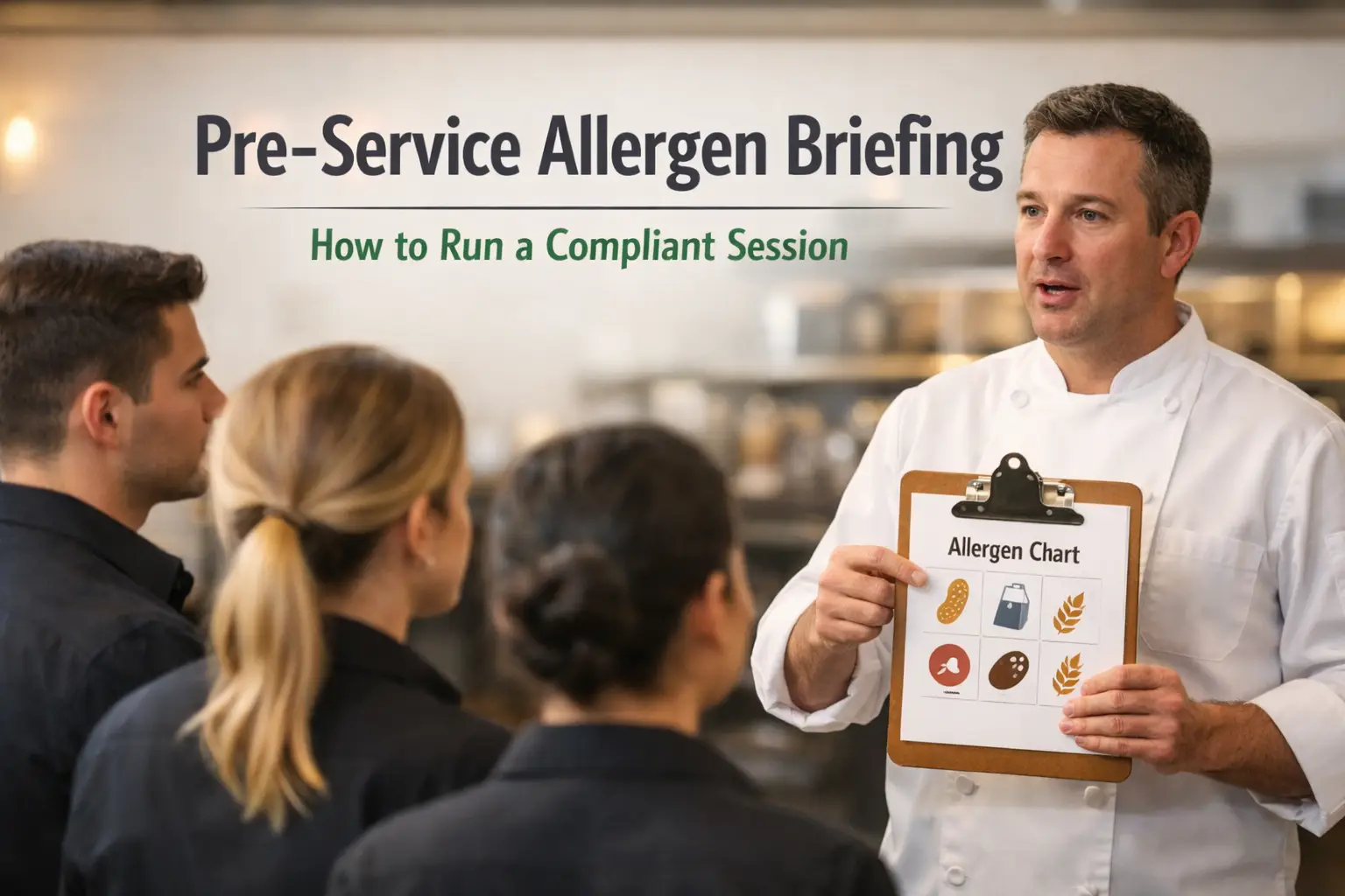 Pre-Service Allergen Briefing: How to Run a Compliant Session
